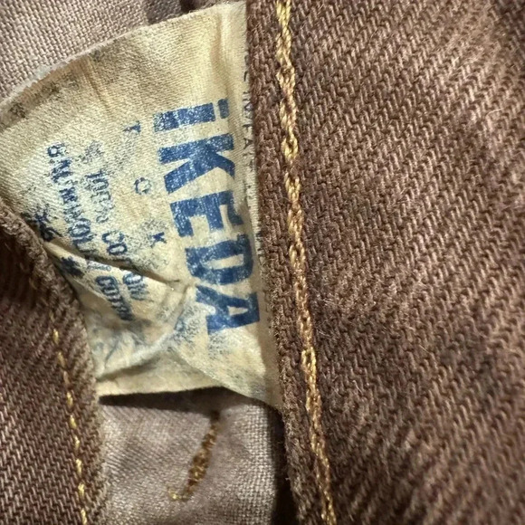 90’s TOKYO IKEDA Denim Jeans Men's Size 30/31 x32 - Picture 7 of 15